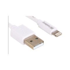 Провод Sandberg Sandberg USB-šviesa, 2 м,  AppleApted цена и информация | Кабели для телефонов | pigu.lt