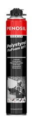 PENOSIL klijuojančios putos Premium Polystyrol Fix 750 ml, 12 vnt. + pistoletas kaina ir informacija | Penosil Santechnika, remontas, šildymas | pigu.lt