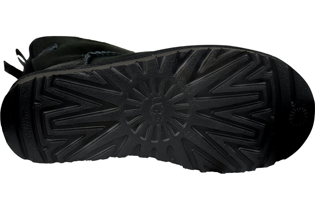 Aulinukai moterims UGG - Buty Mini Bailey Bow II, juodi kaina ir informacija | Aulinukai, ilgaauliai batai moterims | pigu.lt