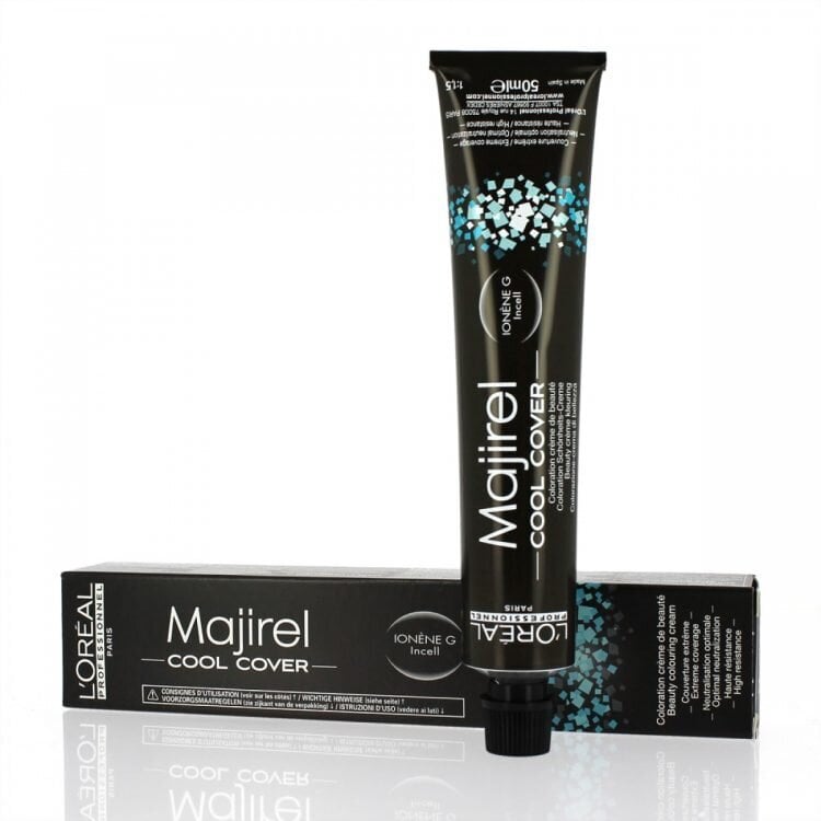 Plaukų dažai L'Oreal Majirel Cool Cover 6.17, 50 ml цена и информация | Plaukų dažai | pigu.lt