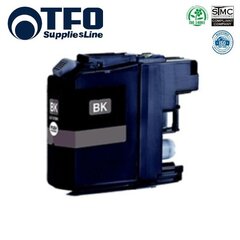 Toneris TFO skirtas rašaliniams spausdintuvams, analogas Brother LC123BK kaina ir informacija | Kasetės rašaliniams spausdintuvams | pigu.lt