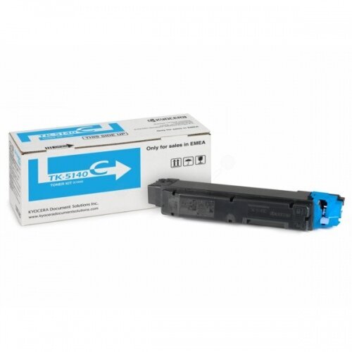 Kyocera TK-5140C (1T02NRCNL0), žydra kasetė For ECOSYS P 6030 cdn, ECOSYS M 6530, ECOSYS M 6030 cdn kaina ir informacija | Kasetės lazeriniams spausdintuvams | pigu.lt