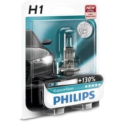  Philips H1 12V/55W +130% X-treme Vision  цена и информация | Автомобильные лампочки | pigu.lt