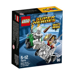 Конструктор LEGO® DC Comics Super Heroes Mighty Micros: Wonder Woman™ vs. Doomsday™ 76070 цена и информация | Конструкторы и кубики | pigu.lt