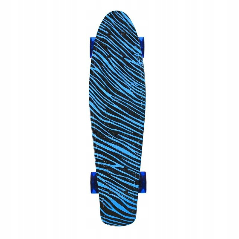 Riedlentė Nils Extreme Pennyboard Art Tiger, mėlyna цена и информация | Riedlentės | pigu.lt