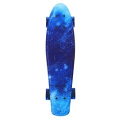 Riedlentė Nils Extreme Pennyboard Art Sky, mėlyna kaina ir informacija | Nils Dviračiai, paspirtukai, riedučiai, riedlentės | pigu.lt