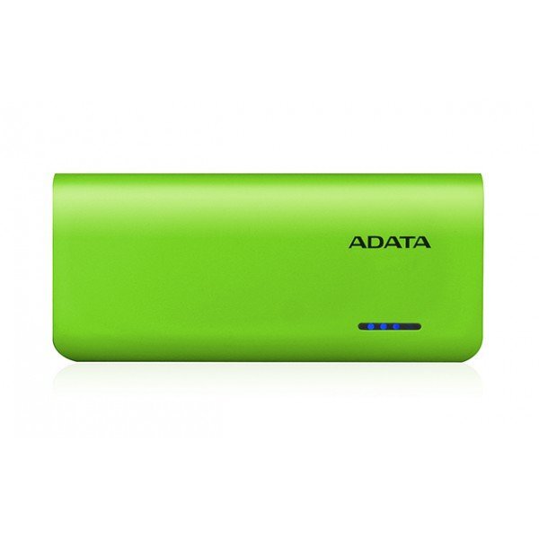 Adata Power bank APT100-10000M-5V-CGRYL 10000 mAh, žalia/geltona цена и информация | Atsarginiai maitinimo šaltiniai (power bank) | pigu.lt