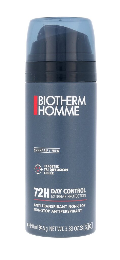 Purškiamas dezodorantas vyrams Biotherm Homme 72h Day Control Extreme 150 ml kaina ir informacija | Dezodorantai | pigu.lt