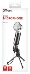 Микрофон Trust Madell 21672 для ПК, черный цена и информация | Микрофоны | pigu.lt