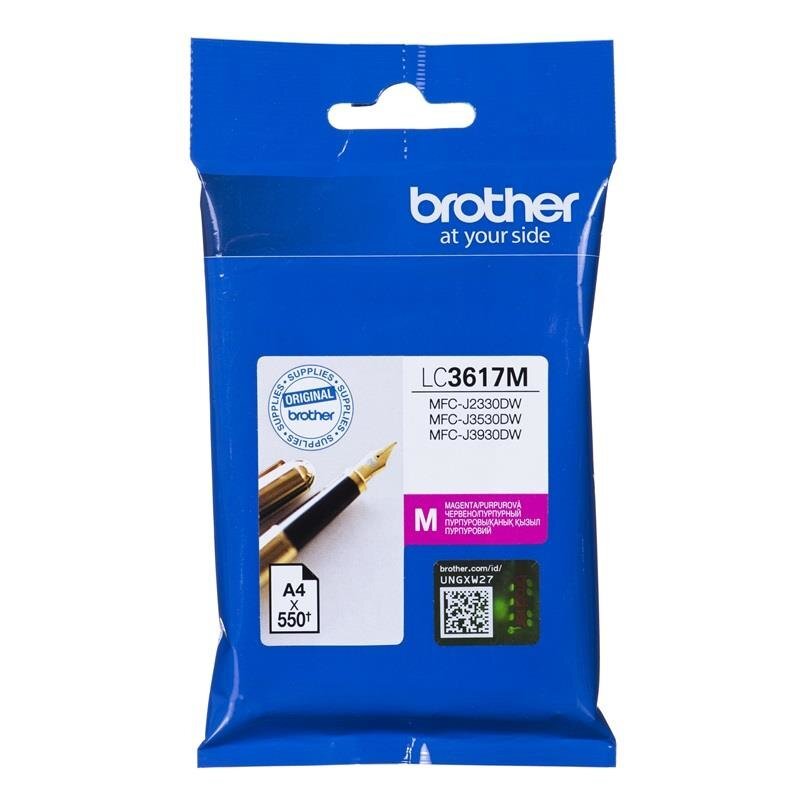 Ink Brother LC3617M magenta | 550pgs | MFC-J2330DW / MFC-J3530DW / MFC-J3930DW цена и информация | Kasetės rašaliniams spausdintuvams | pigu.lt