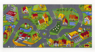 AW Rugs vaikiškas kilimas Little Village 95x200 cm kaina ir informacija | Kilimai | pigu.lt