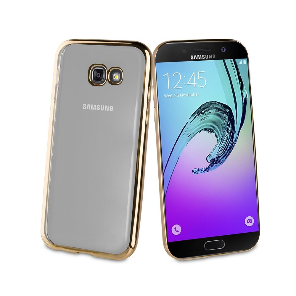 Muvit skirtas Samsung Galaxy A3, auksinis цена и информация | Telefono dėklai | pigu.lt