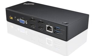 Lenovo ThinkPad USB-C Dock - EU 90W цена и информация | Адаптеры, USB-разветвители | pigu.lt