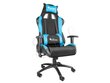 Žaidimų kėdė GENESIS NITRO 550, juoda/mėlyna цена и информация | Biuro kėdės | pigu.lt