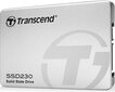 Transcend 230S 128GB SATA3 (TS128GSSD230S) kaina ir informacija | Vidiniai kietieji diskai (HDD, SSD, Hybrid) | pigu.lt