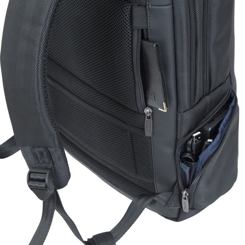 NB BACKPACK NARITA 15.6"/8165 BLACK RIVACASE kaina ir informacija | Krepšiai, kuprinės, dėklai kompiuteriams | pigu.lt