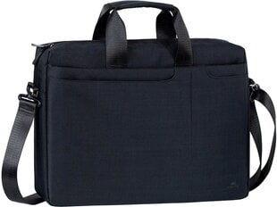 Сумка для ноутбука RIVACASE 8335, 15.6", черная цена и информация | Рюкзаки, сумки, чехлы для компьютеров | pigu.lt