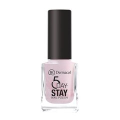 Nagų lakas Dermacol 5 Day Stay Longlasting 11 ml, 02 Sugar Sweet цена и информация | Лаки, укрепители для ногтей | pigu.lt