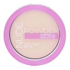 Пудра Gabriella Salvete Nude Powder, 01 Pure Nude 8 г цена и информация | Пудры, базы под макияж | pigu.lt