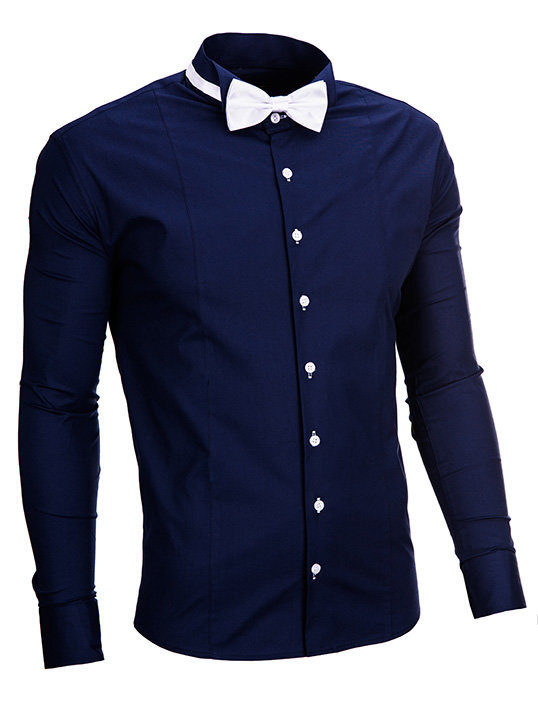 Vyriški marškiniai Ombre K309 kaina ir informacija | Vyriški marškiniai | pigu.lt