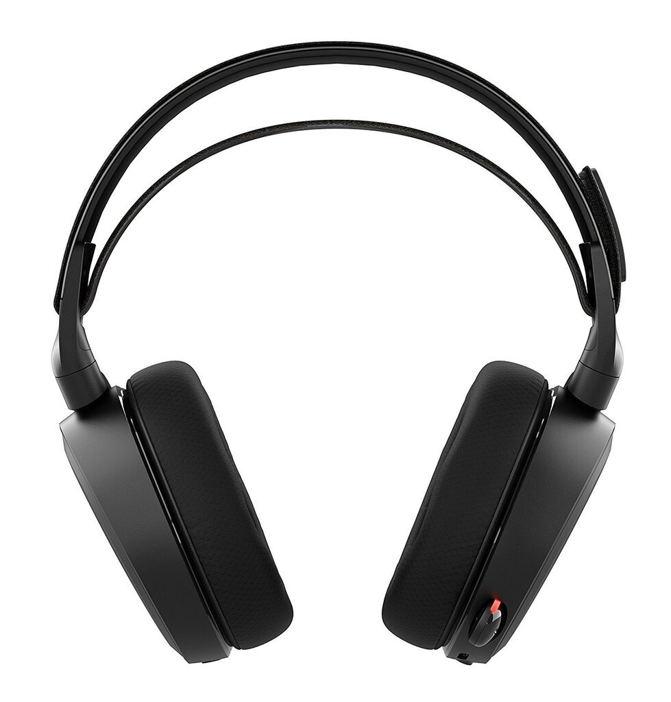 SteelSeries - Arctis 7 gaming headsets, Black цена и информация | Ausinės | pigu.lt