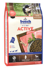 Bosch Petfood Active (High Premium) 3kg kaina ir informacija | Sausas maistas šunims | pigu.lt