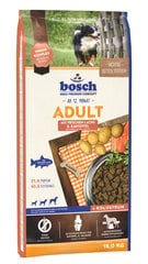 Сухой корм Bosch Petfood Adult Salmon & Potato (High Premium) 15кг цена и информация |  Сухой корм для собак | pigu.lt