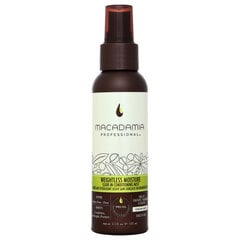 Drėkinamasis plaukų kondicionierius Macadamia Professional Weightless Moisture Leave-In Conditioning Mist 100 ml kaina ir informacija | Balzamai, kondicionieriai | pigu.lt