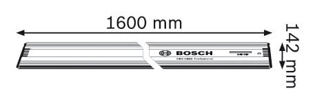 Diskinio pjūklo lygiuotė Bosch FSN 160cm 1600Z0000F цена и информация | Pjūklai, pjovimo staklės | pigu.lt