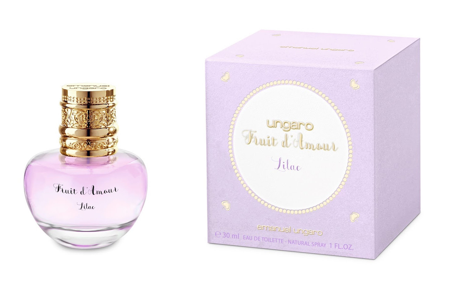 Tualetinis vanduo Emanuel Ungaro Fruit D'Amour Lilac EDT moterims, 50 ml kaina ir informacija | Kvepalai moterims | pigu.lt