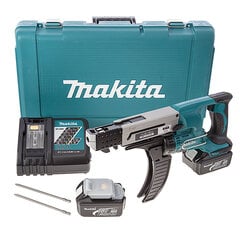 Аккумуляторный шуруповерт Makita DFR550RFE цена и информация | Шуруповерты, дрели | pigu.lt