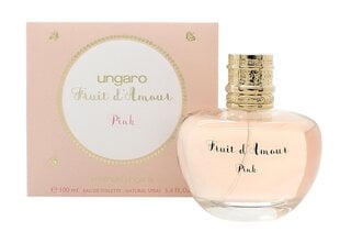 Tualetinis vanduo Emanuel Ungaro Fruit D'amour Pink EDT moterims 100 ml kaina ir informacija | Kvepalai moterims | pigu.lt