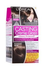 Plaukų dažai L'Oreal Paris Casting Creme Gloss, 518 Hazelnut Mochaccino kaina ir informacija | Plaukų dažai | pigu.lt