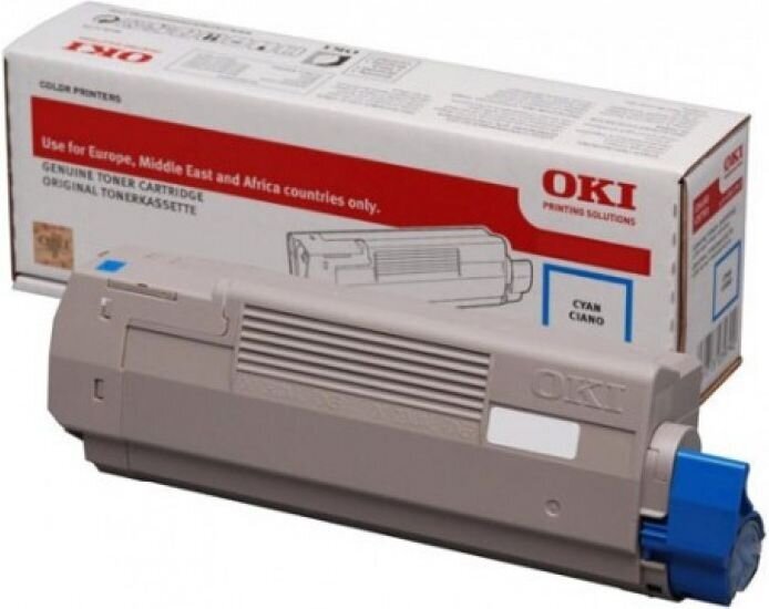 OKI - C823/833/843 7k CYAN 46471103 kaina ir informacija | Kasetės lazeriniams spausdintuvams | pigu.lt