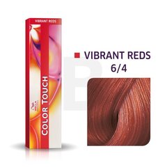 Plaukų dažai Wella Professionals Color Touch, 6/4 Dark Copper Blond, 60 ml kaina ir informacija | Plaukų dažai | pigu.lt