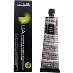 Plaukų dažai L'Oreal Inoa 10.11, 60 ml kaina ir informacija | Plaukų dažai | pigu.lt