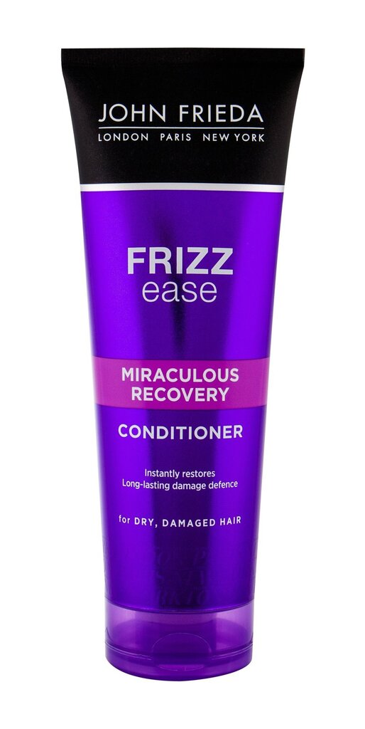 Atkuriamasis plaukų kondicionierius John Frieda Frizz Ease Miraculous Recovery Repairing, 250 ml kaina ir informacija | Balzamai, kondicionieriai | pigu.lt