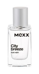 Mexx City Breeze For Her EDT для женщин, 15 мл цена и информация | Женские духи | pigu.lt