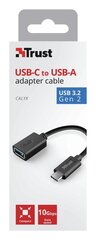 Trust Type-C į USB 3.0 konverteris, 9 cm kaina ir informacija | Laidai telefonams | pigu.lt