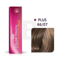 Wella Professionals Color Touch Plus профессиональная демиперманентная краска для волос 66|07 60 мл цена и информация | Краска для волос | pigu.lt