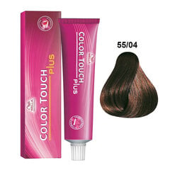 Plaukų dažai Wella Professionals Color Touch Plus 60 ml, 55/04 kaina ir informacija | Plaukų dažai | pigu.lt