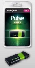 Integral flashdrive Pulse 128GB, USB 2.0 kaina ir informacija | integral Kompiuterinė technika | pigu.lt