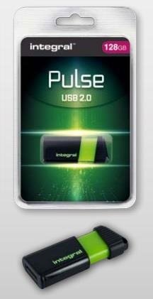 Integral Pulse 128GB USB 2.0 цена и информация | USB laikmenos | pigu.lt