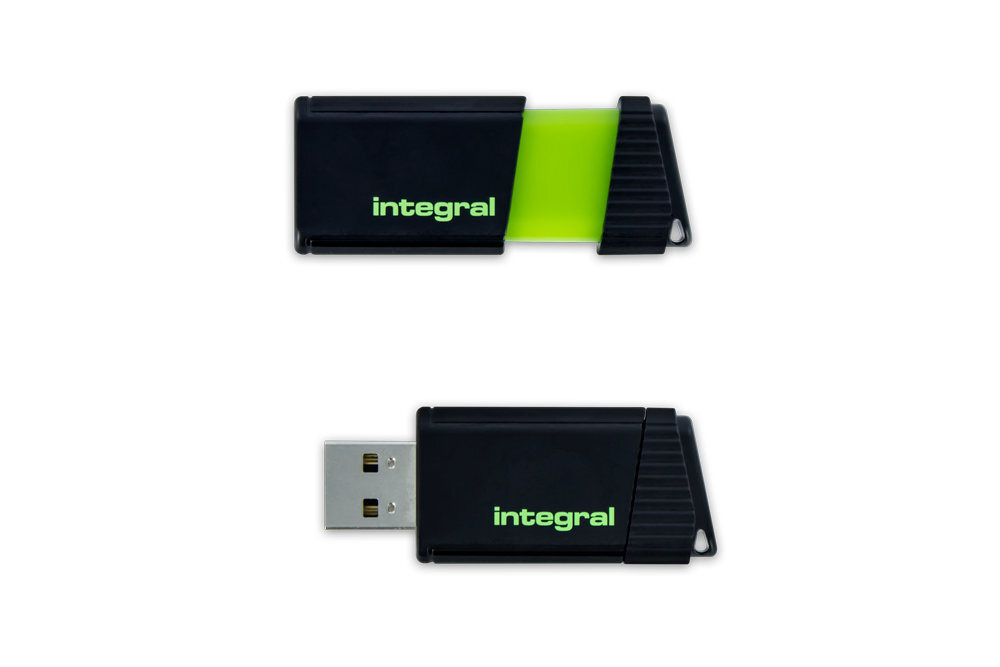 Integral flashdrive Pulse 128GB, USB 2.0 kaina ir informacija | USB laikmenos | pigu.lt