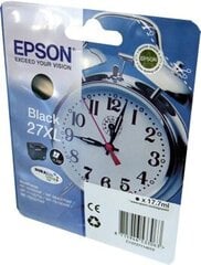 Epson 27XL Чернила (черные) 17,7 мл цена и информация | Картриджи для струйных принтеров | pigu.lt