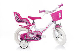 Dviratukas vaikams Hello Kitty 12", 124 RL-HK2 kaina ir informacija | Dino Bikes Išparduotuvė | pigu.lt