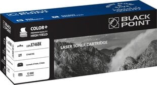 Toner Black Point LCBPLX746BK | black | 12 000 pp | Lexmark X746 / X748 цена и информация | Картриджи для лазерных принтеров | pigu.lt