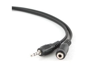 Gembird кабель stereo | minijack | удлинитель | 5M цена и информация | Кабели и провода | pigu.lt