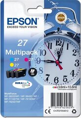 Epson - Trójpak CMY T2705 3x3,6 мл для WF-3620 / WF-7x10 цена и информация | Картриджи для струйных принтеров | pigu.lt