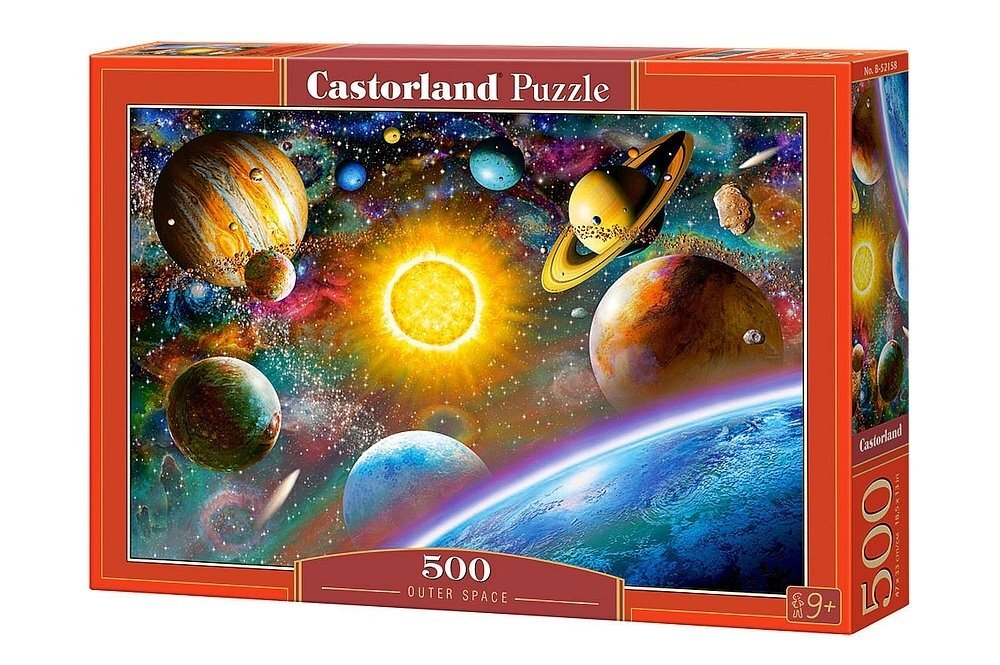 Dėlionė Puzzle Castorland Outer Space, 500 det. kaina ir informacija | Dėlionės (puzzle) | pigu.lt